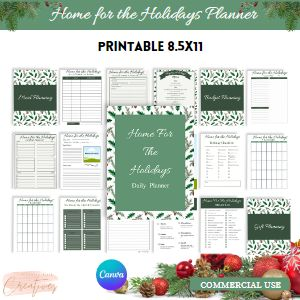 Home for the Holidays Planner