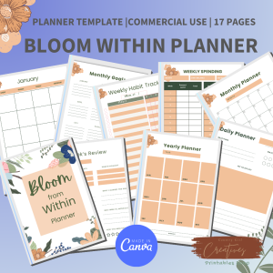 Bloom from Within Planner